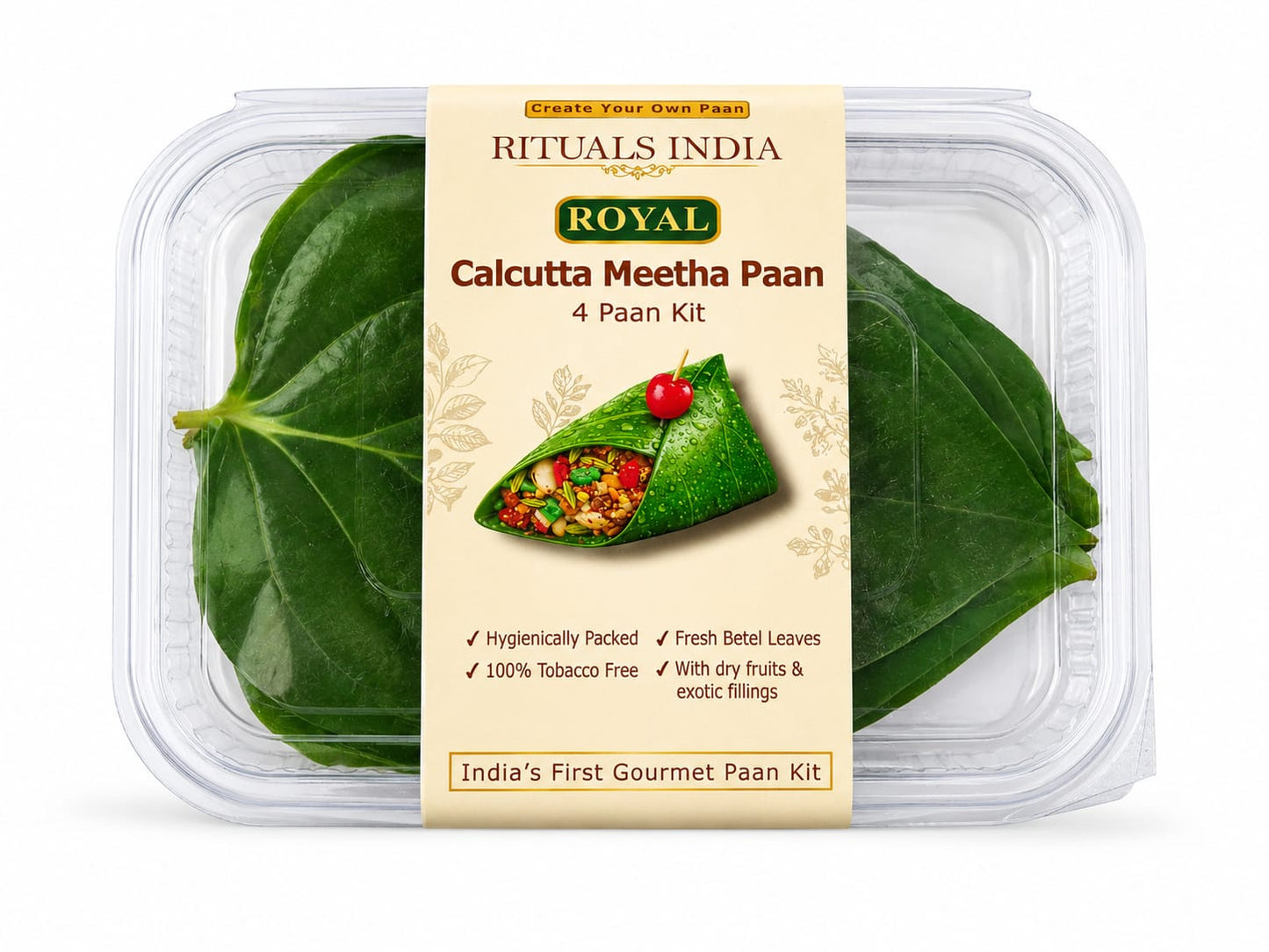 Royal Calcutta Meetha Paan | 4 Paan DIY Kit