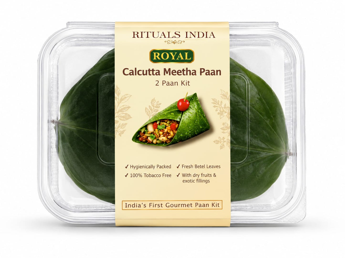 Royal Calcutta Meetha Paan | 2 Paan DIY Kit