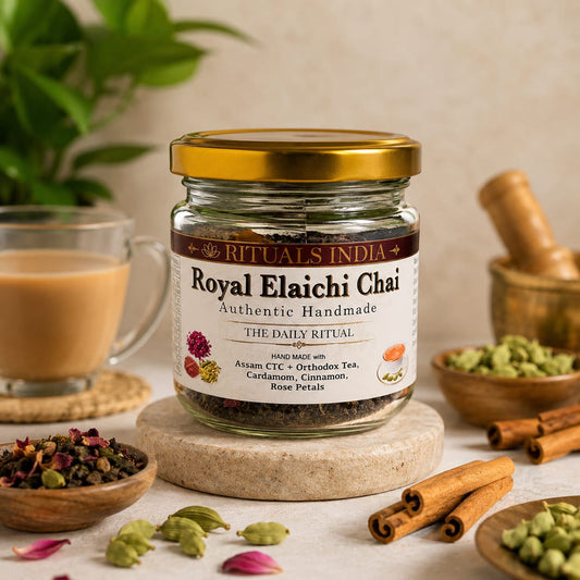 Royal Elaichi Chai – Cardamom & Rose Black Tea
